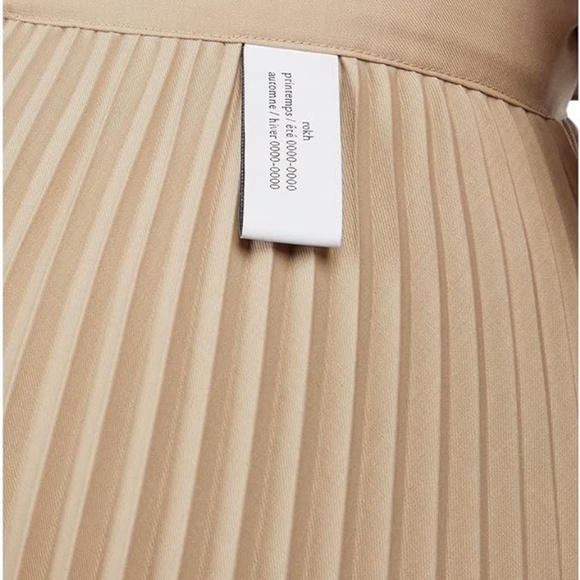 Rokh arch pleated midi skirt - Picture 6 of 8